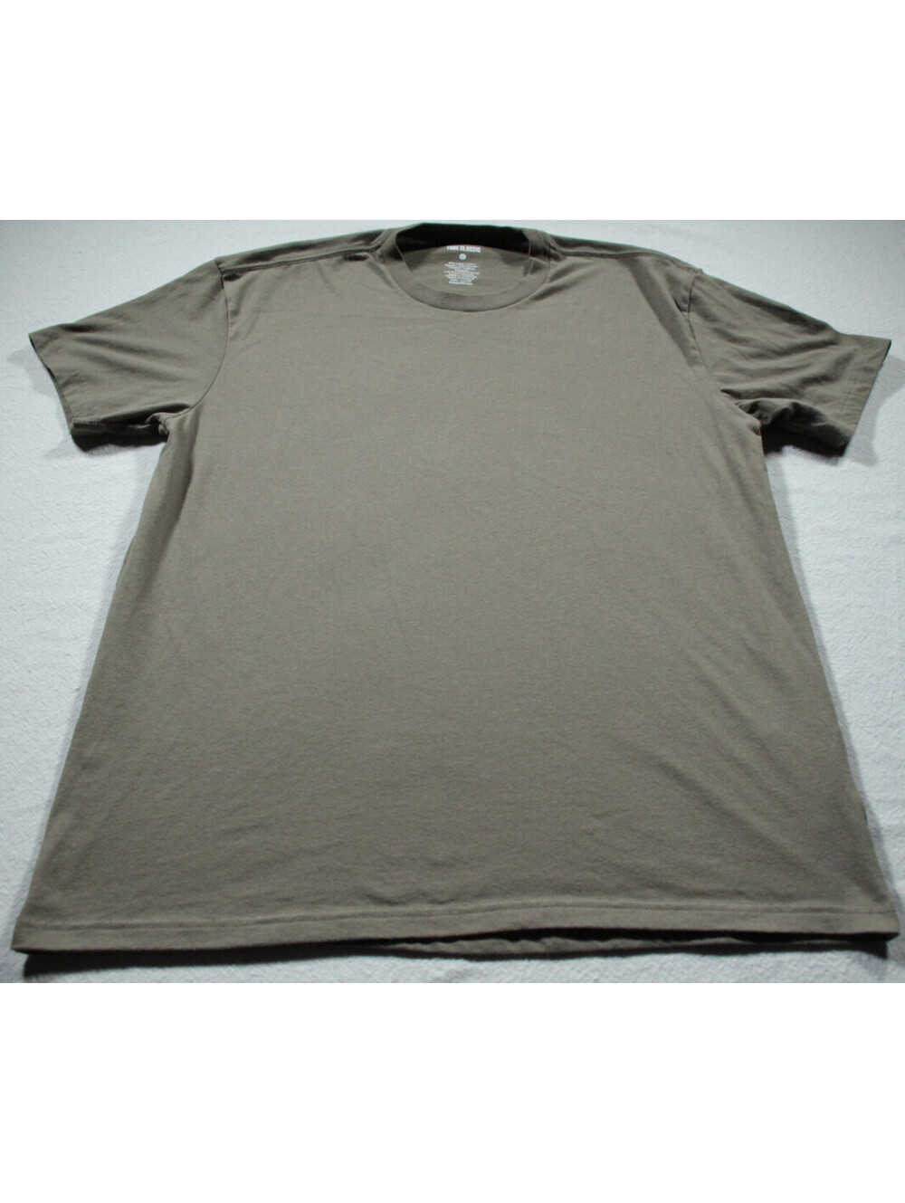 True Classic Crew T-Shirt L  Men's Shirt Green